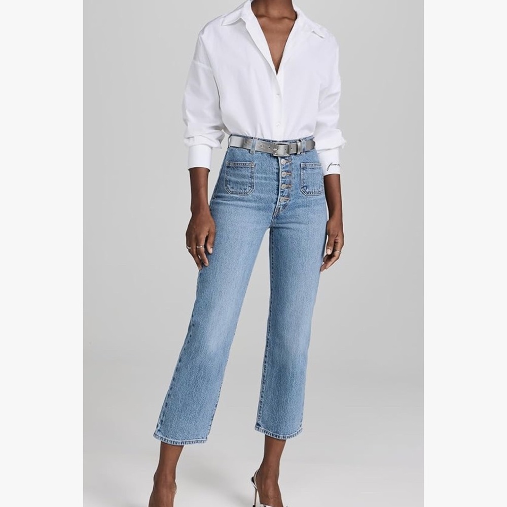 NWT Levi’s Ribcage Ankle Straight 33x27